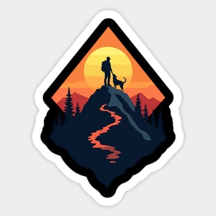 Summit Companions: Adventure Awaits Sticker